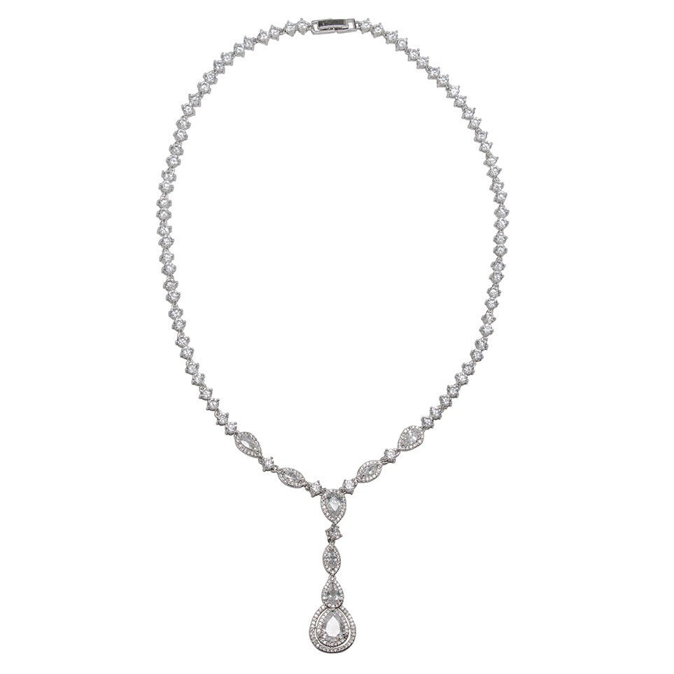 Claire Long Drop Necklace