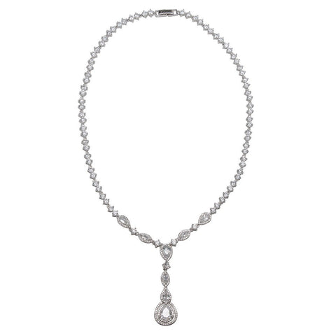 Claire Long Drop Necklace