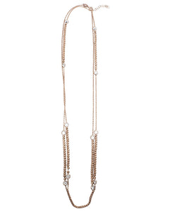 Josephine Beaded Station Necklace