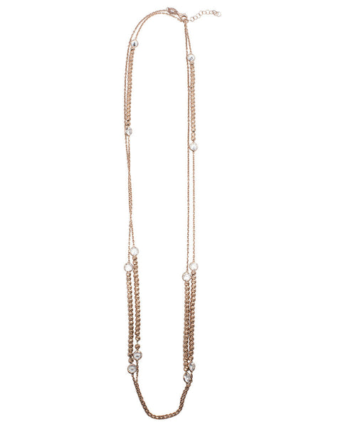 Josephine Beaded Station Necklace