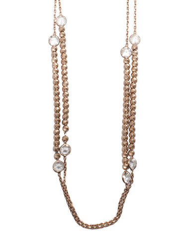 Josephine Beaded Station Necklace