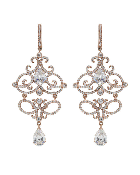 Josephine Scroll Earrings