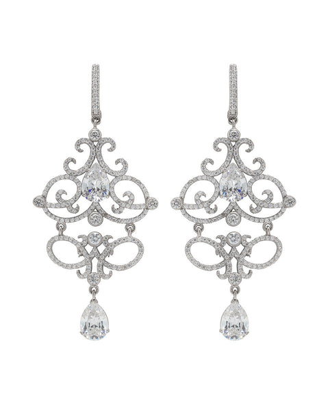 Josephine Scroll Earrings