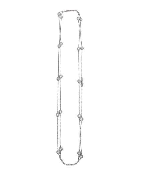Josephine Solitaire Station Necklace