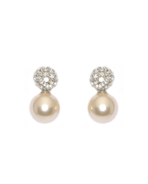 Sydney Crystal Ball Earrings